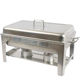 8QT RECTANGULAR CHAFING DISH